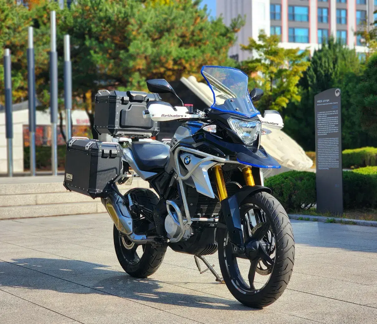 18년식.bmw:g310gs 삼박스셋팅.판매