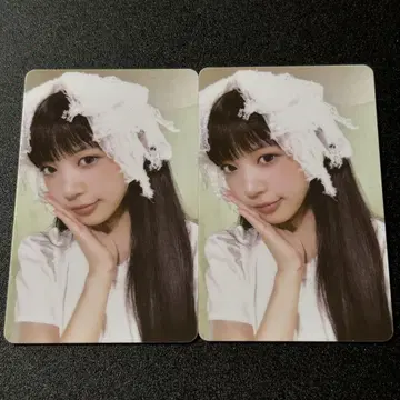 ILLIT Super Real me whosfan 트레이딩 카드 모카2.