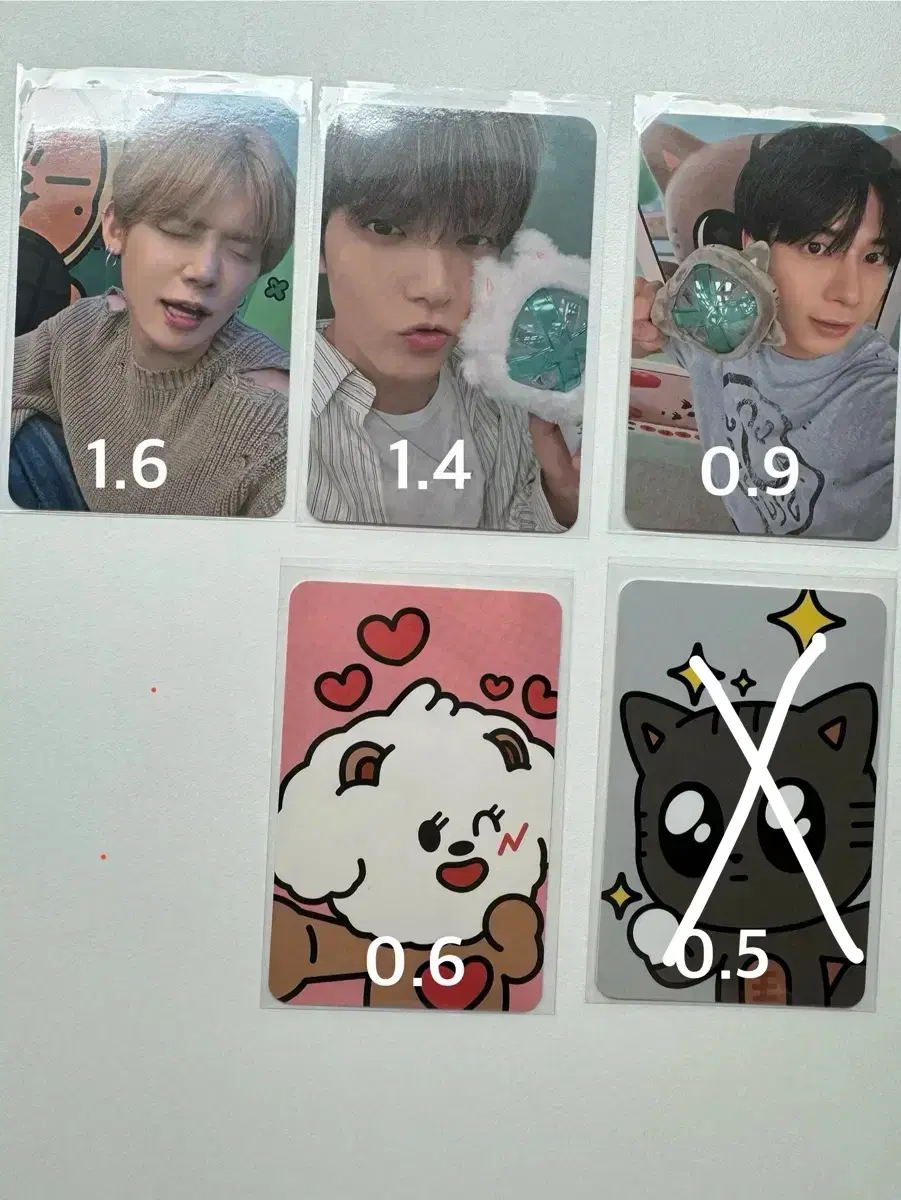 Tuvatu Sanctuary pop up photocards soobin yeonjun beomgyu taehyun hueningkai