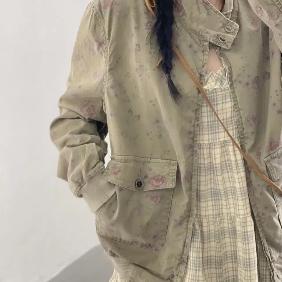 floral safari jacket 빈티지