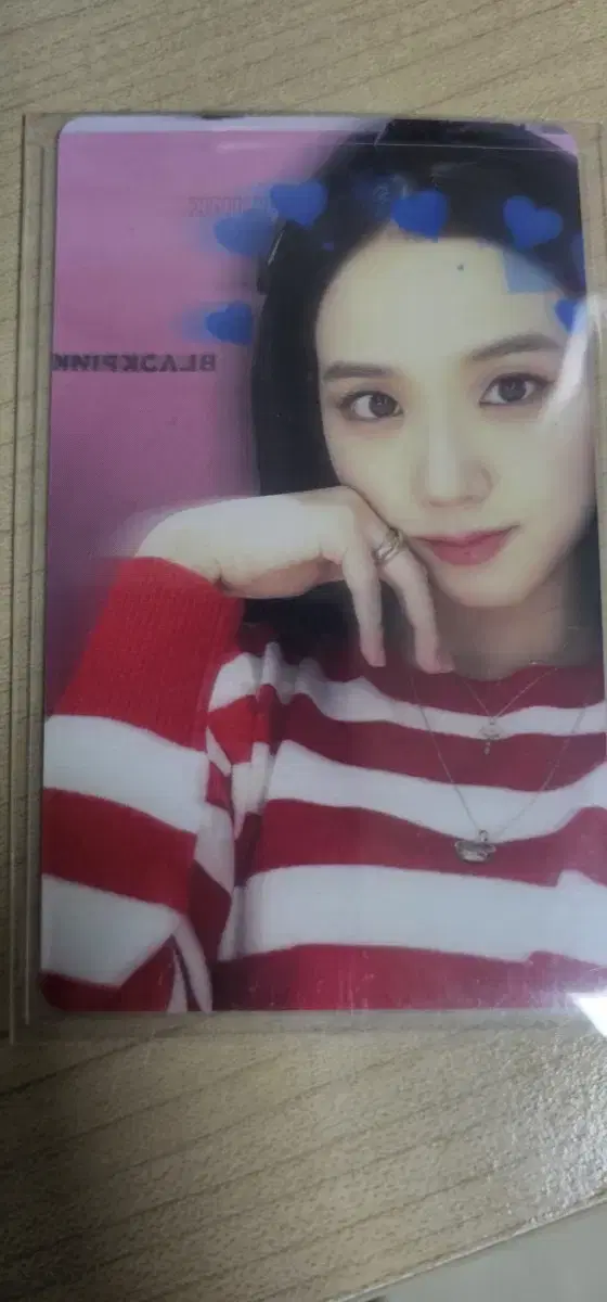 Black Pink jisoo photocard