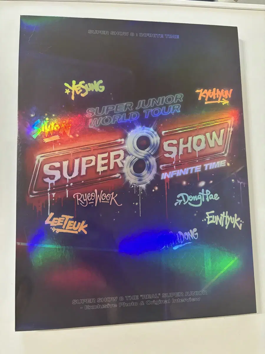 슈퍼주니어 SUPER SHOW 8 공연화보집