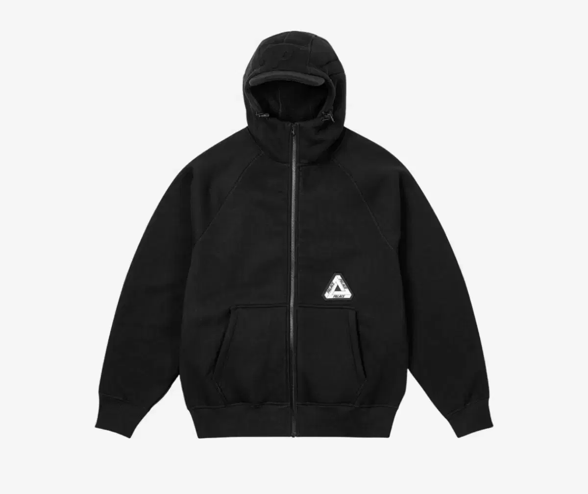 [XL]Pallas Thermal Bonded Cap Hoodie Zip Up Black - 24FW