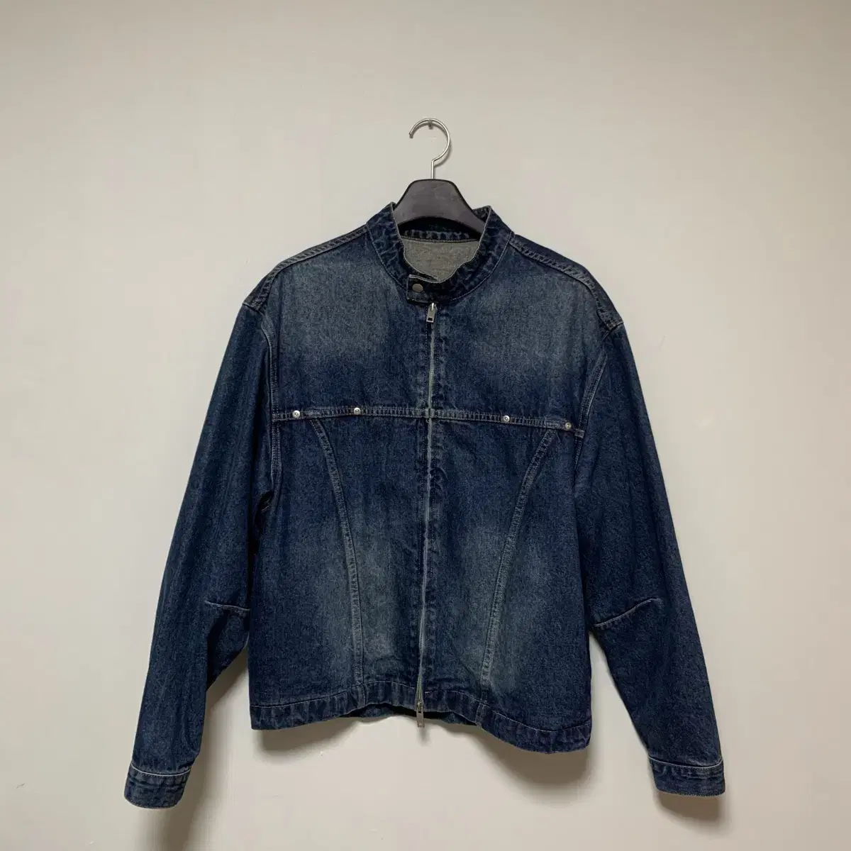 Raggedy Store Denim Biker Jacket