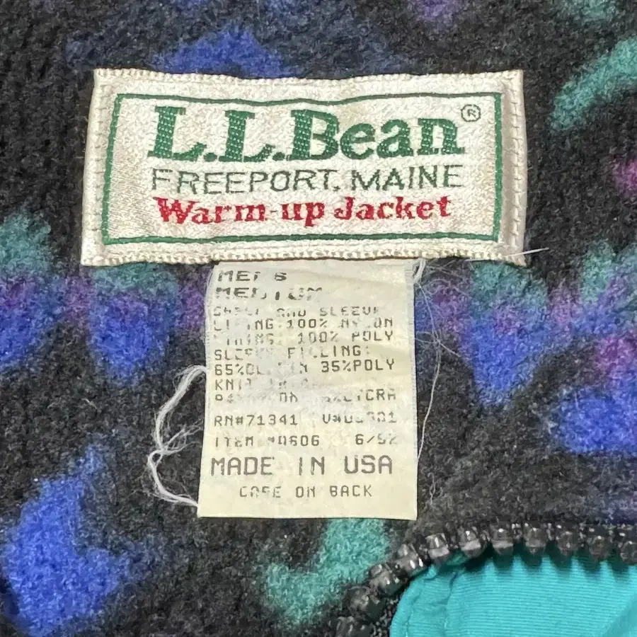 [USA] 80s L.L. Bean 웜업 자켓