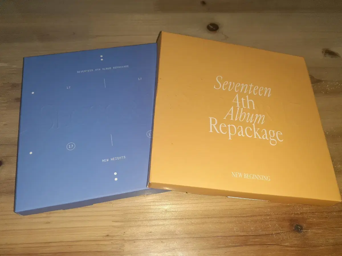 Seventeen Sector 17 repackaged unsealed album New Beginnings New Heights Compact Version