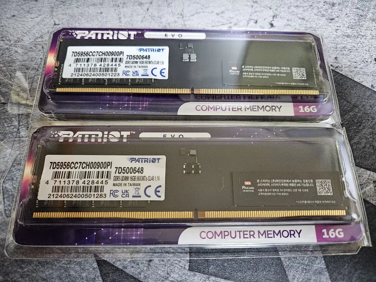 [미개봉] PATRIOT DDR5-5600 램 16X2