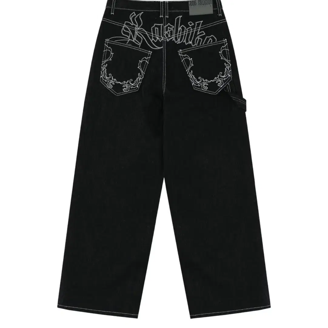 카시코 데님 팬츠 Embroied Nonfade Denim Pants