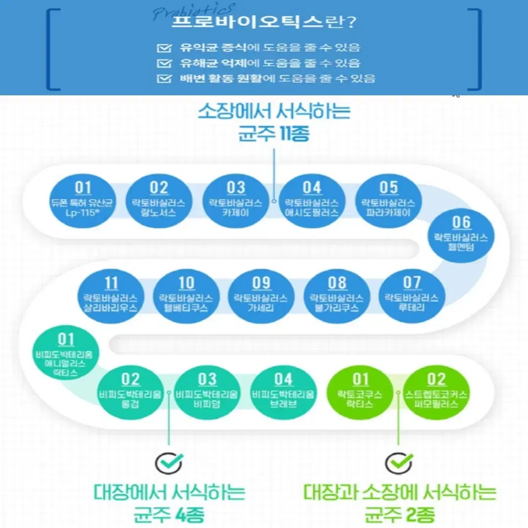 100억 생 유산균 미국 정식통관 듀폰다니스코사 프로바이오틱스 30캡슐