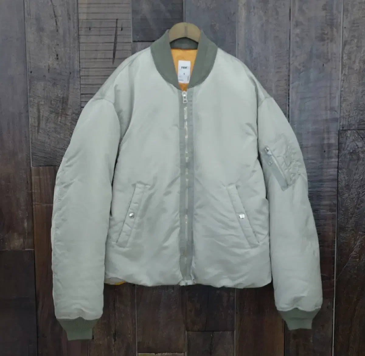 [2size] blindfiles millflight down parka grey