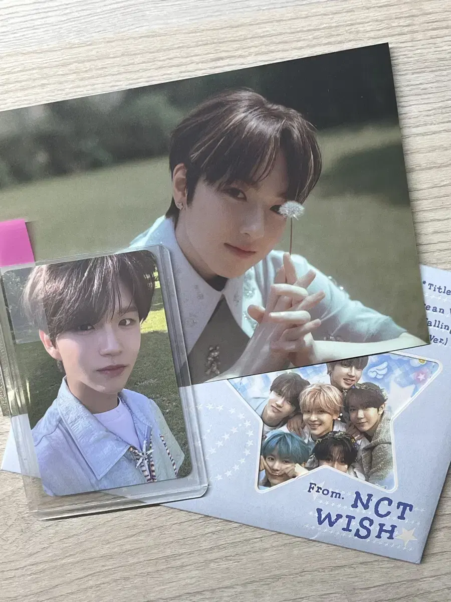 Songbird unsealed album bulk Sakuya postcard Jaehee photocard nct Wish