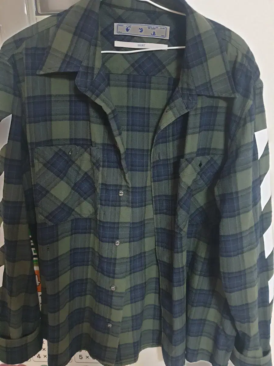 Off-White Flannel Southern Shirt