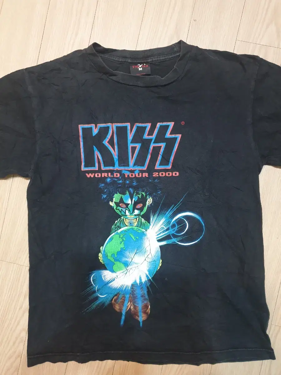 Vintage Rock Band KISS 2000 Tour T-Shirt