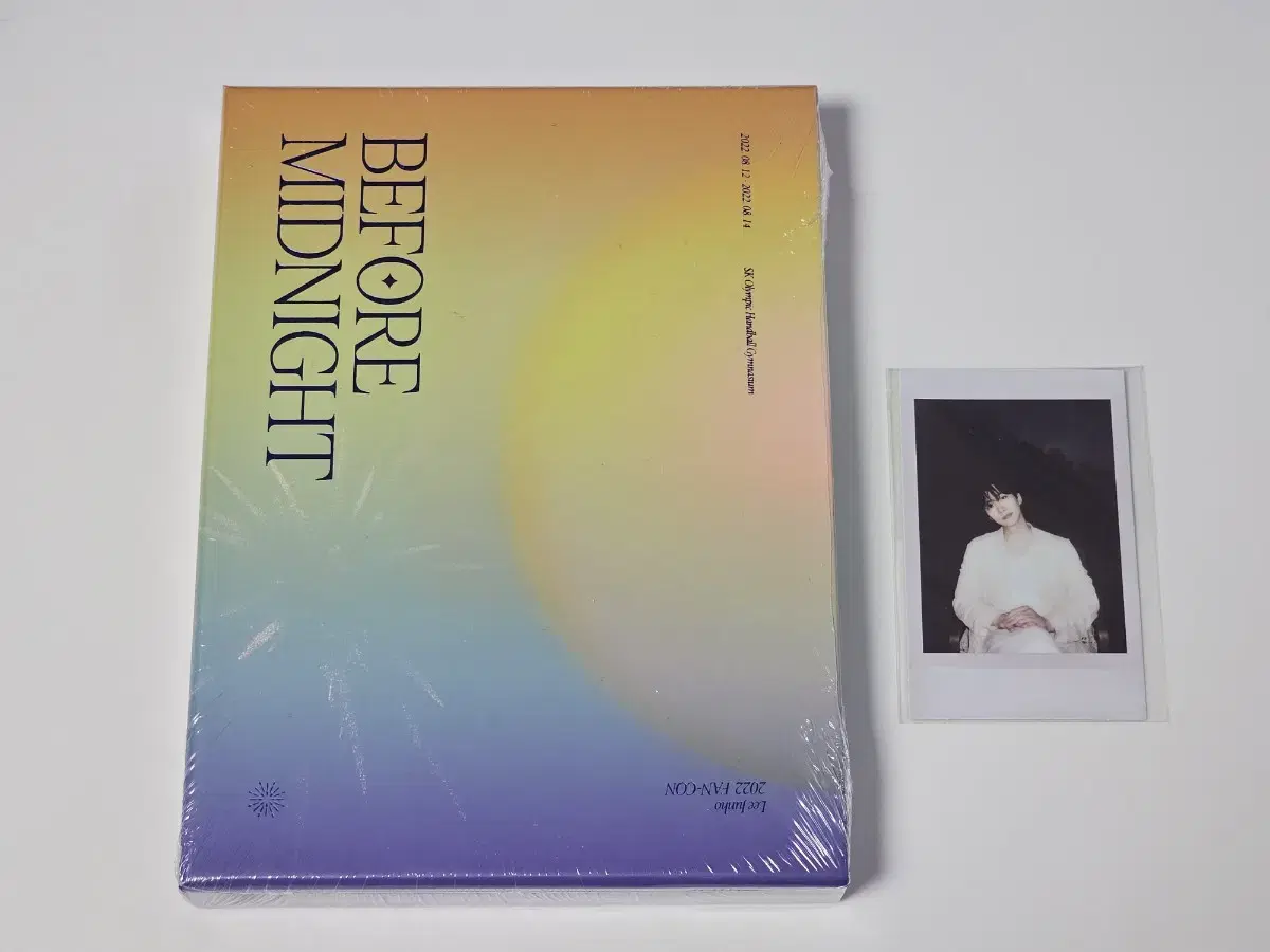 (unsealed)Lee Junho Before Midnight blu-ray pre-order benefit incl.