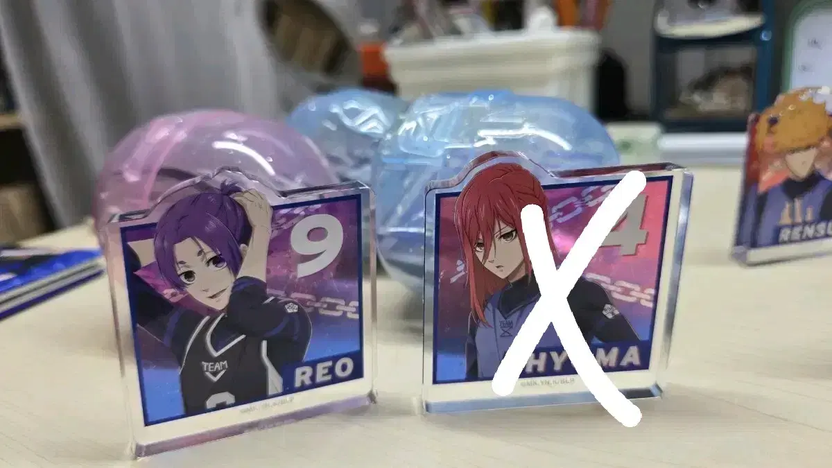 BLUELOCK Acrylic Gacha Leo, Chigiri