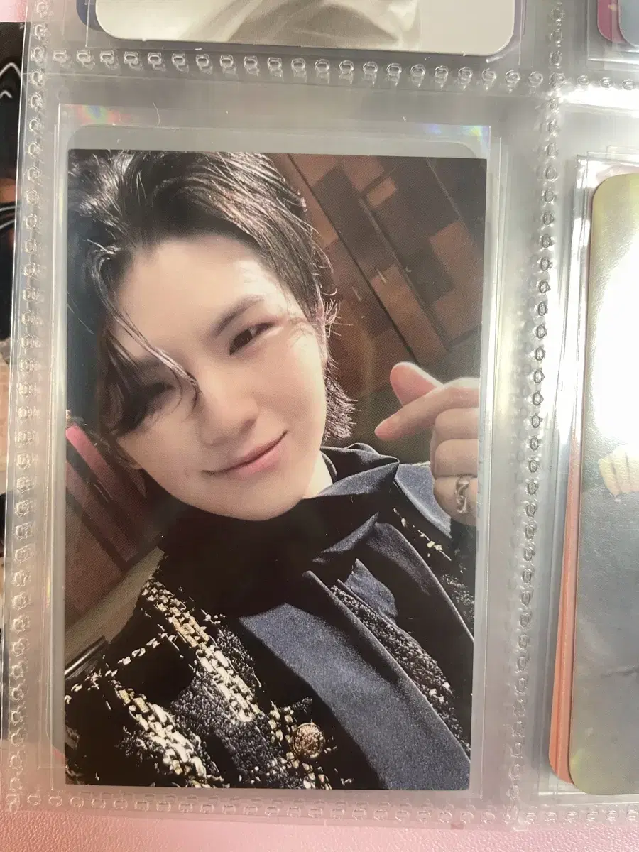 Seventeen woozi hoteltin photocard