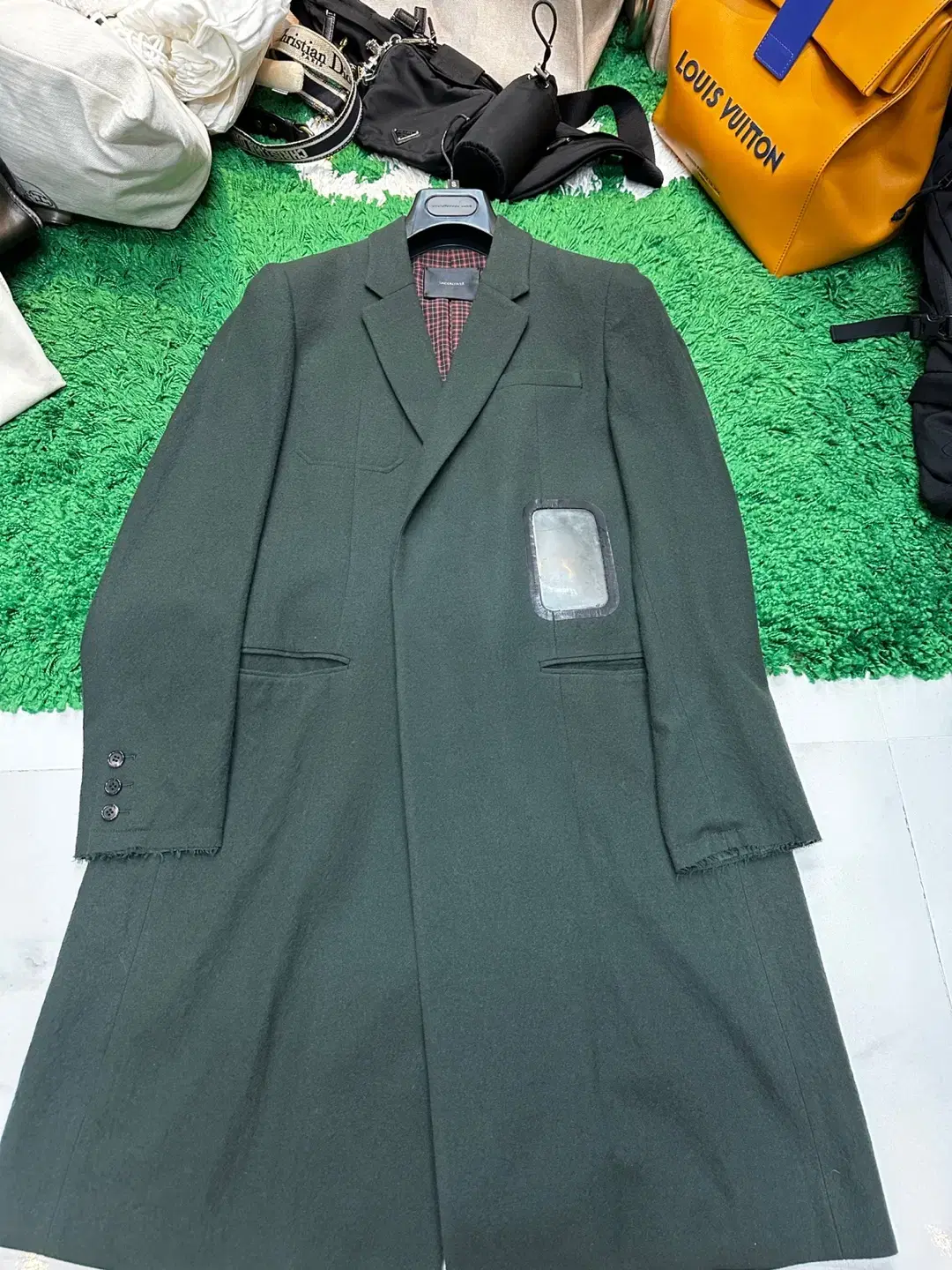 Undercover Dehand Dark Green Coat 2