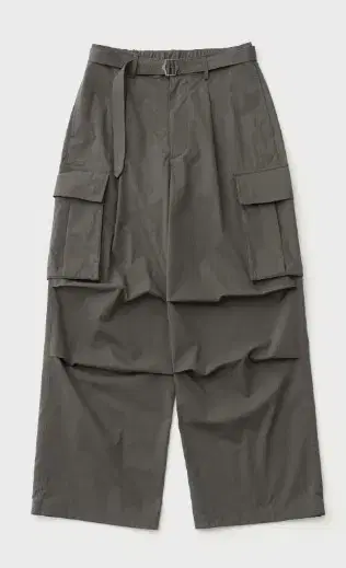 AnotherOffice Parachute Belted Pants Dark Khaki 1 size sells.