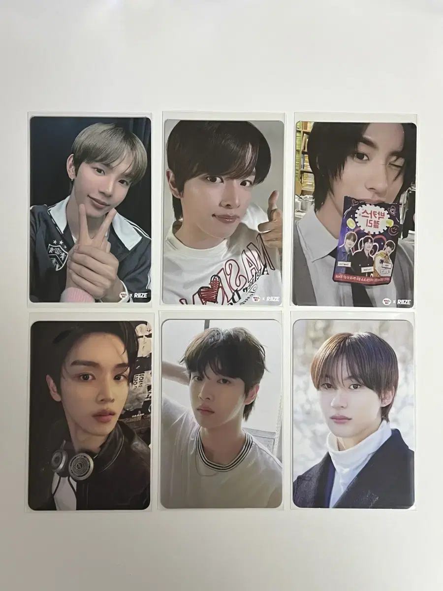 Rize photocard bulk sell Park Matzel sungchan shotaro chanyoung