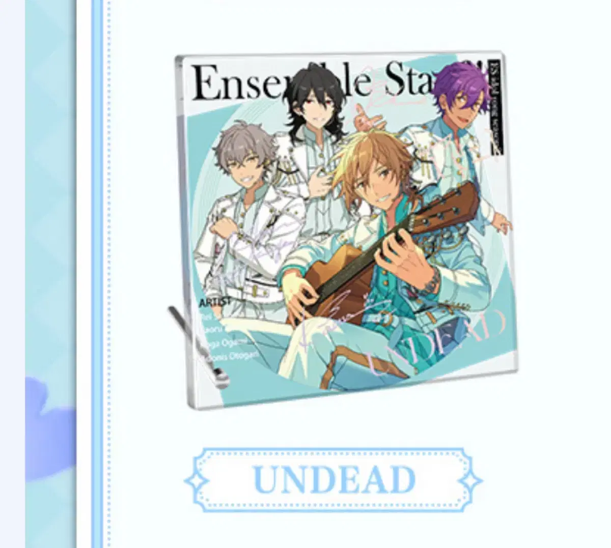 Ensemble Stars Mid-Star Ensemble World June pre-order benefit Undead acrylic WTS