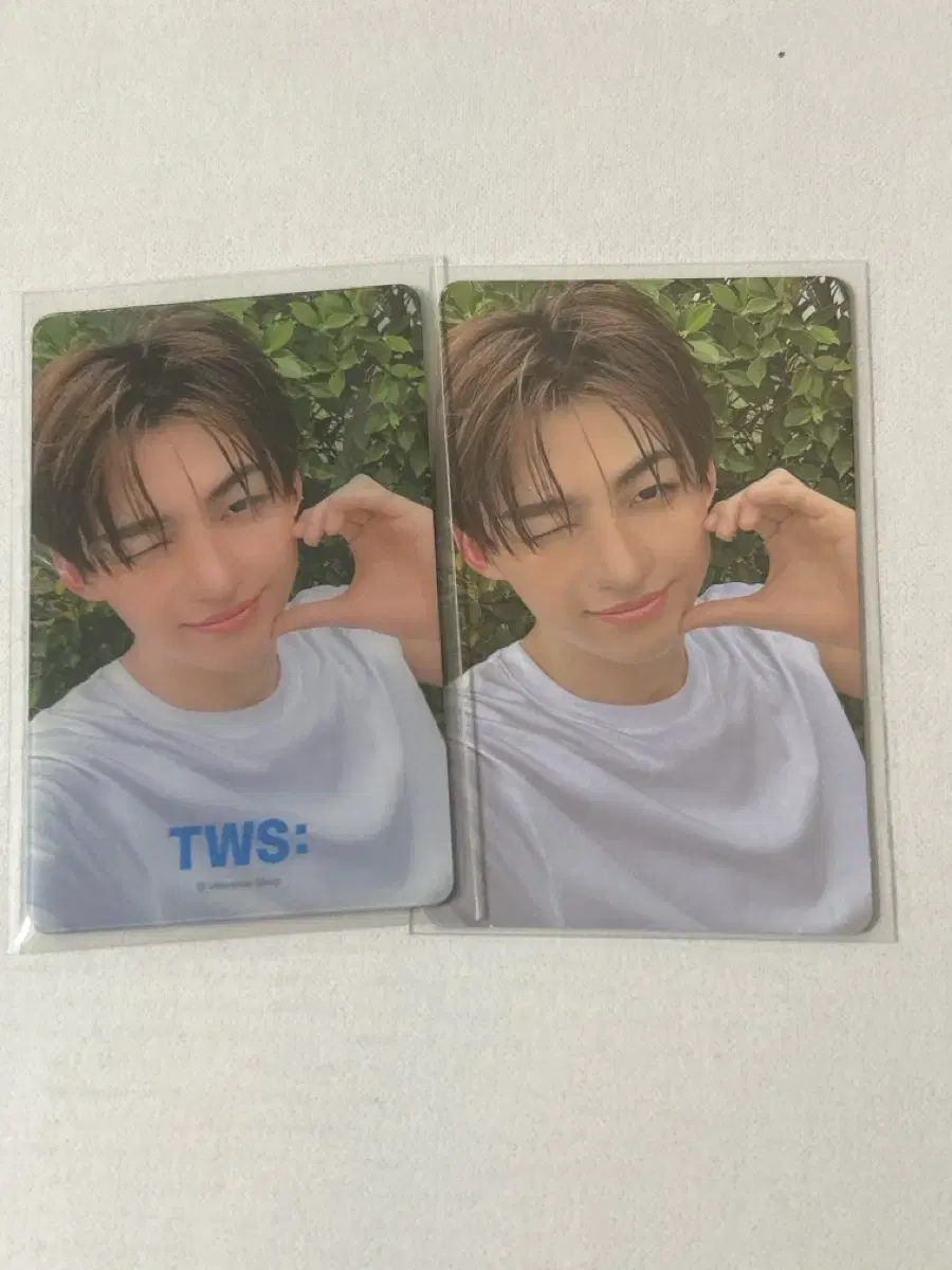 TWS weverse shop pre-order benefit jihoon Photocard