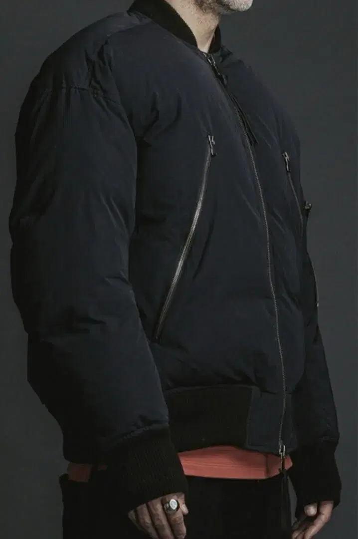 the viridi-anne MA1 down jacket Julius