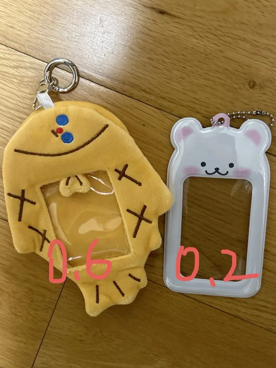 Photocard Holder Bear Weasel Taiyaki Duckyworld