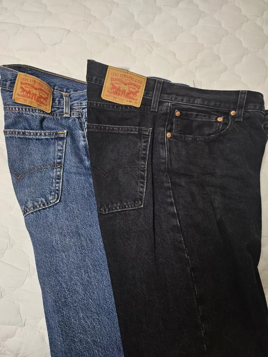 Zuu denim, Levi's 555 '96 relaxed fit, size 36, sells