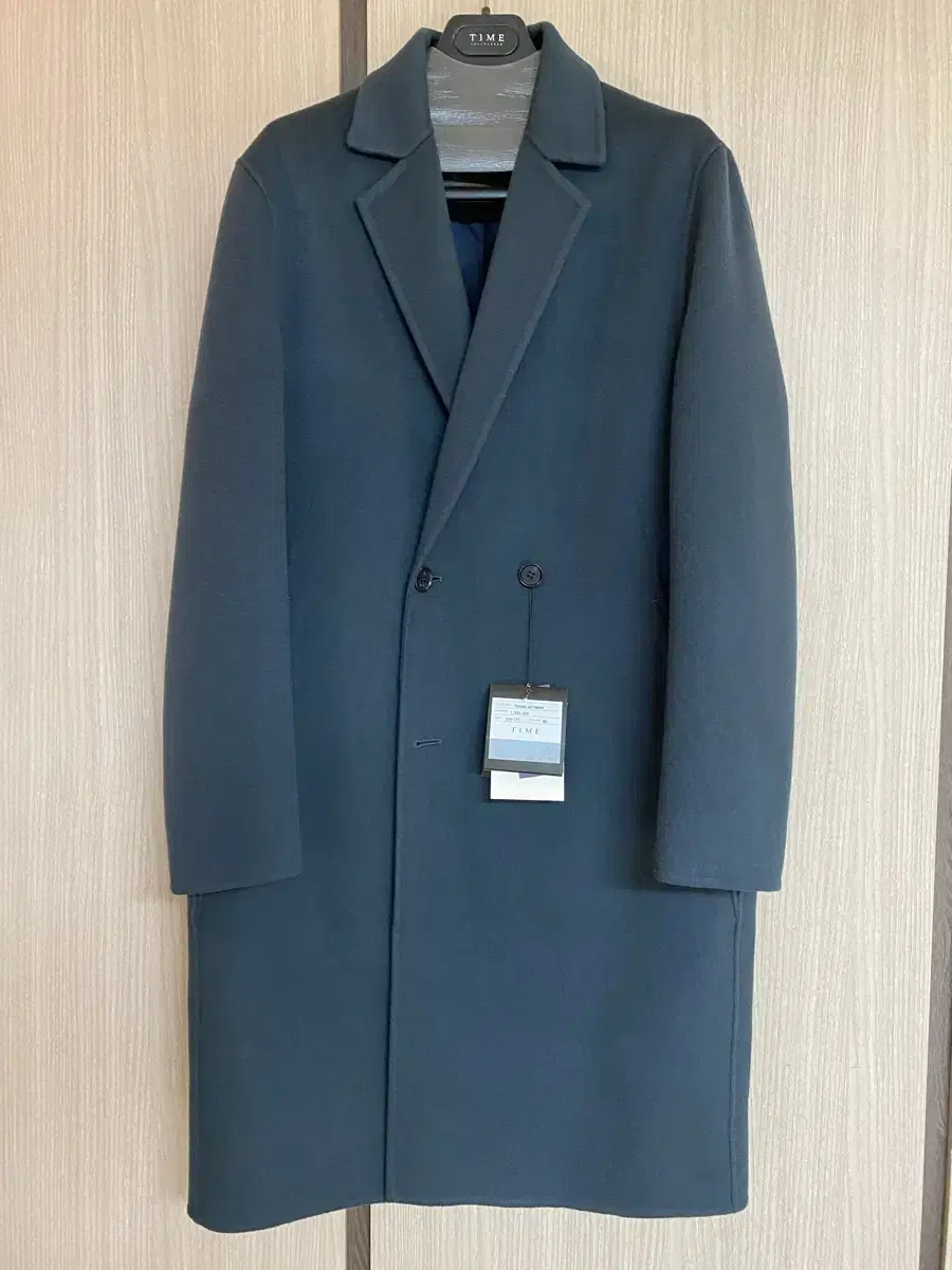 [100] Time Homme Cashmere Blend Double Coat