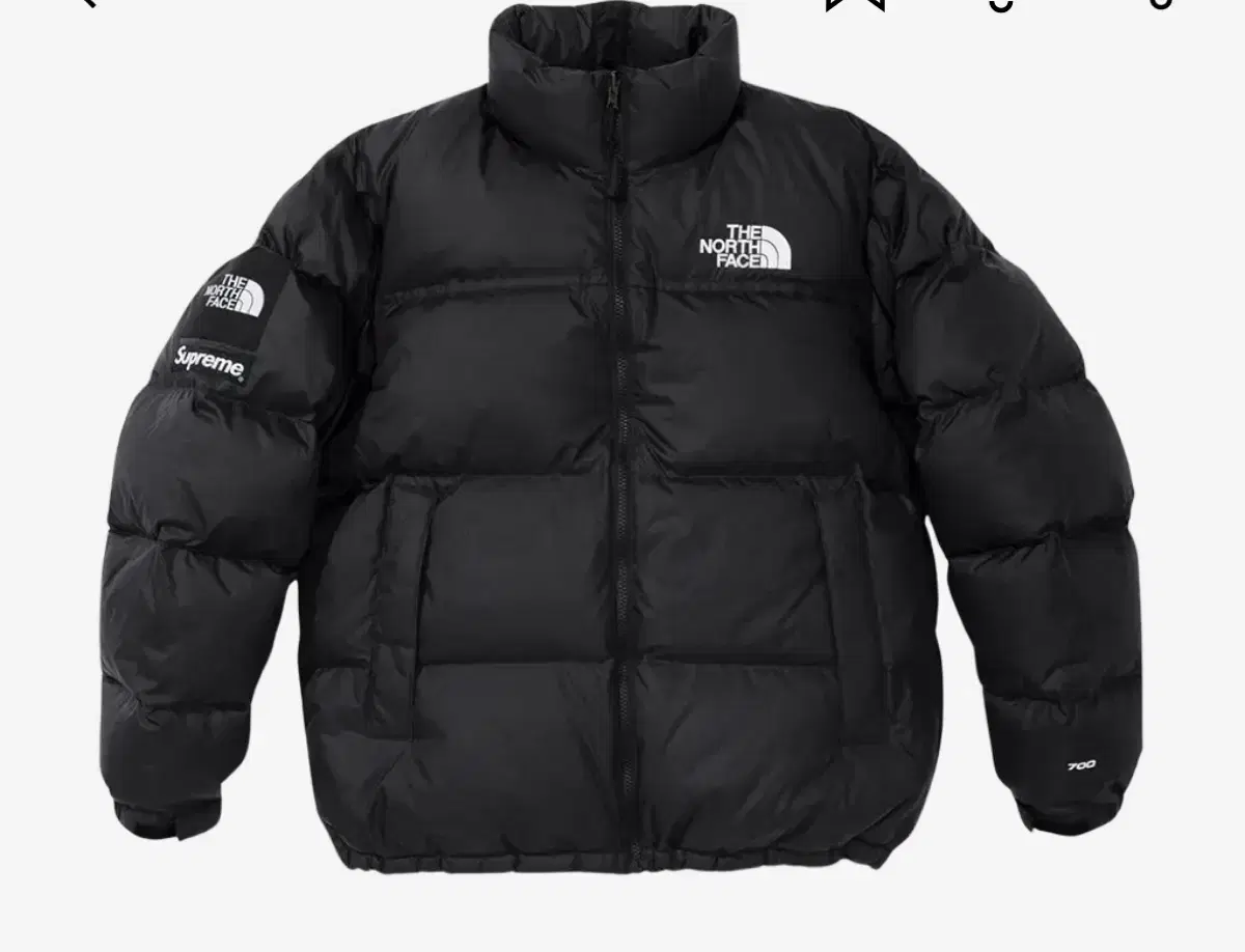 [xl] Supreme x The North Face Split Napsie Jacket Black - 24SS