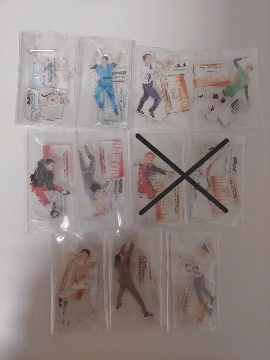 Haikyuu Chronicle 10th Anniversary Chronicle acrylic Kageyama hinata Kuroo Kenma