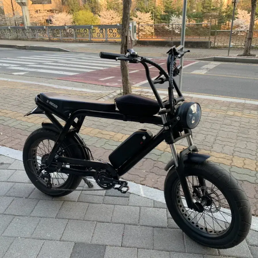 엑스라이더 전기자전거 350w (대차X)