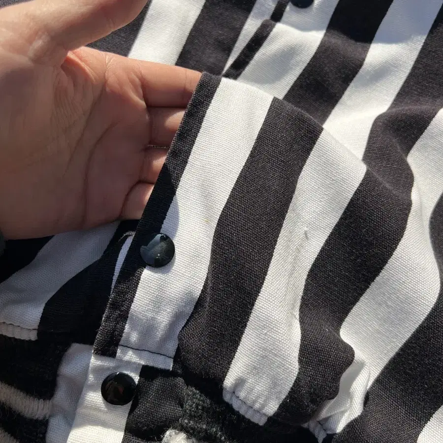 1950s VINTAGE REFEREE STRIPE 50s 봄버자켓