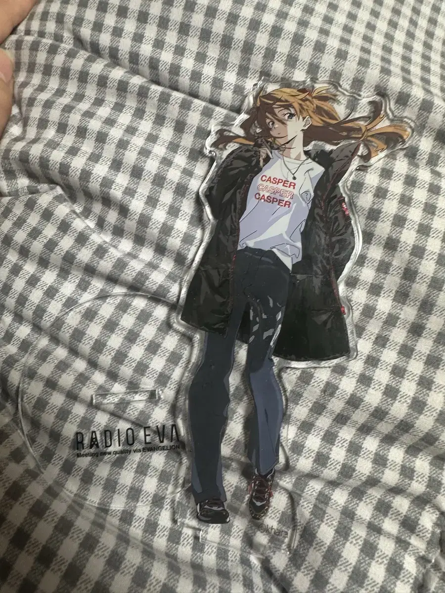 Evangelion Asuka EVA T-shirt Illustration Acrylic