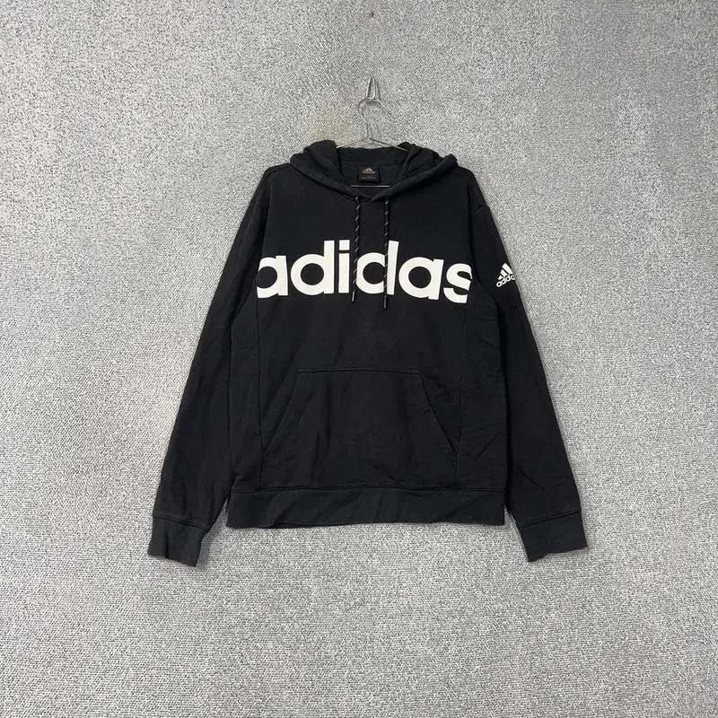 Adidas Spell Print Logo Black Hoodie 110