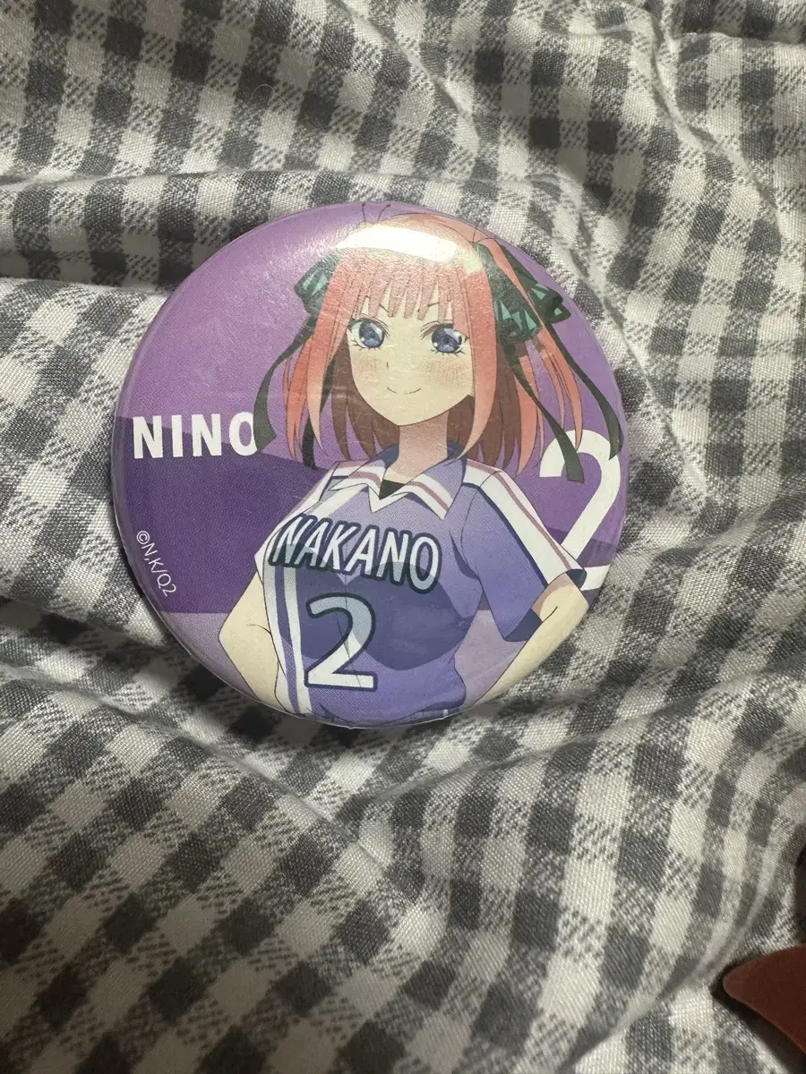 Bride of the Fifths Nakano Nino Can Badge