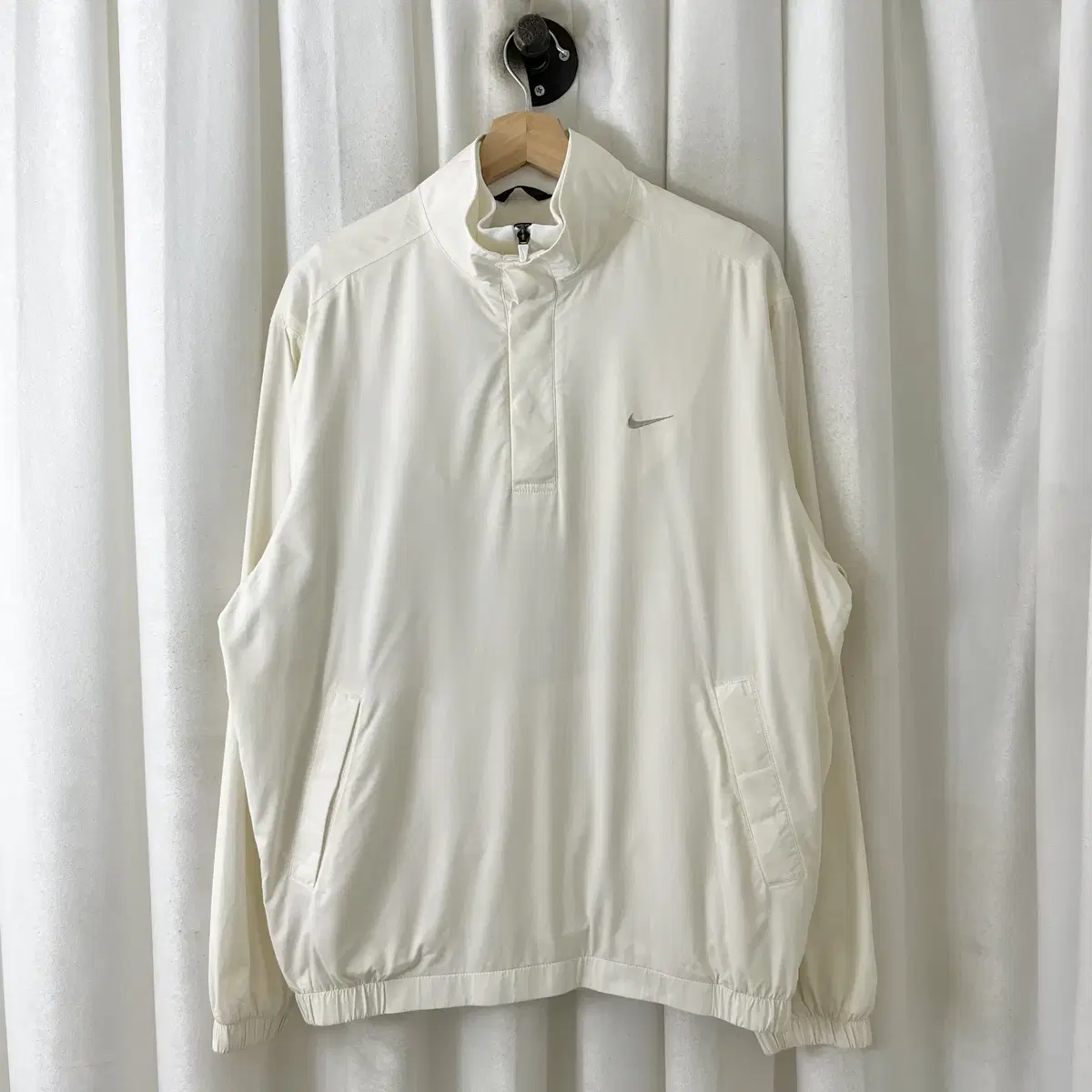 Nike Golf White Nylon Anorak