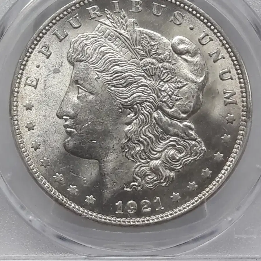 1921년 미국 모건 달러 PCGS MS62 미사용 은화