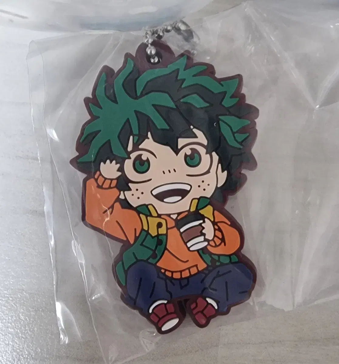 Hiroaka Midoriya Strap keyring I'm selling it.