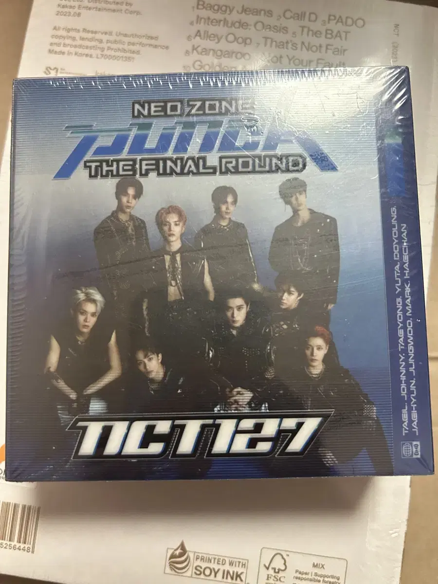 Unsealed Nct127 Neo Zone Regular 2nd Edition Kit album Final Round