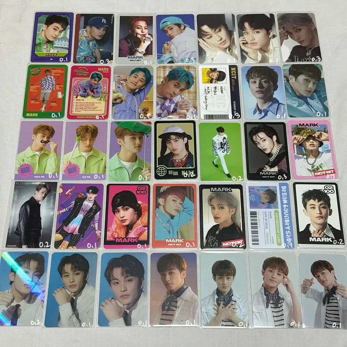 엔시티 마크 포카 양도 판매 nct pc sell wts