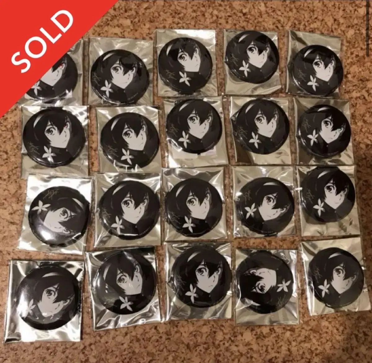 Moonshine Dogs Moonshine Dogs Kyoka Izumi Kyoka Izumi Can Badge bulk 20 pieces