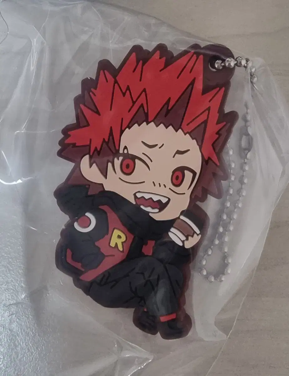 Hiroaka Kirishima strap keyring Gachapapa~.