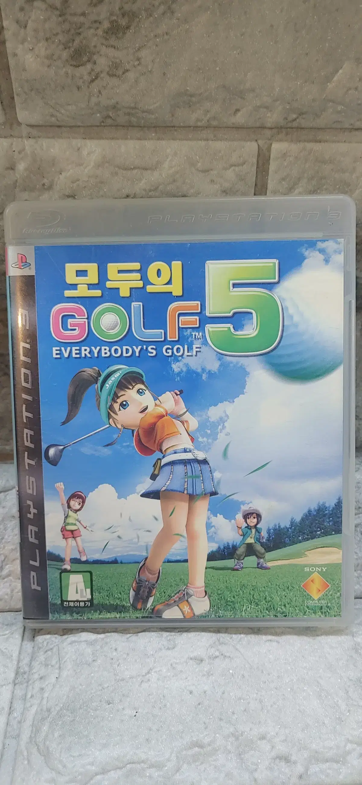 [중고] PS3 모두의골프 5 한글중고