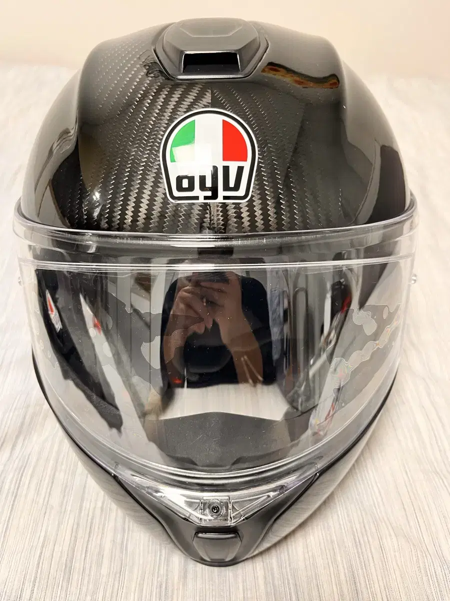 [정품]AGV 스포츠모듈러 풀카본 시스템헬멧 XL