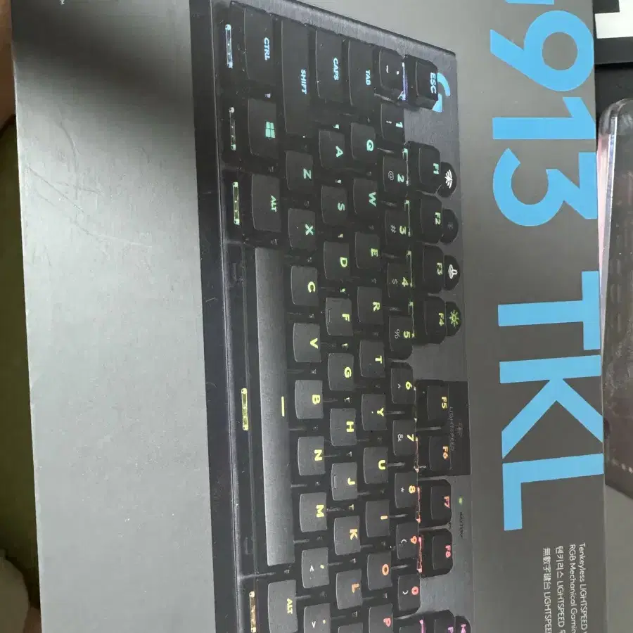 로지텍 G913 TKL 갈축 + 루프포함