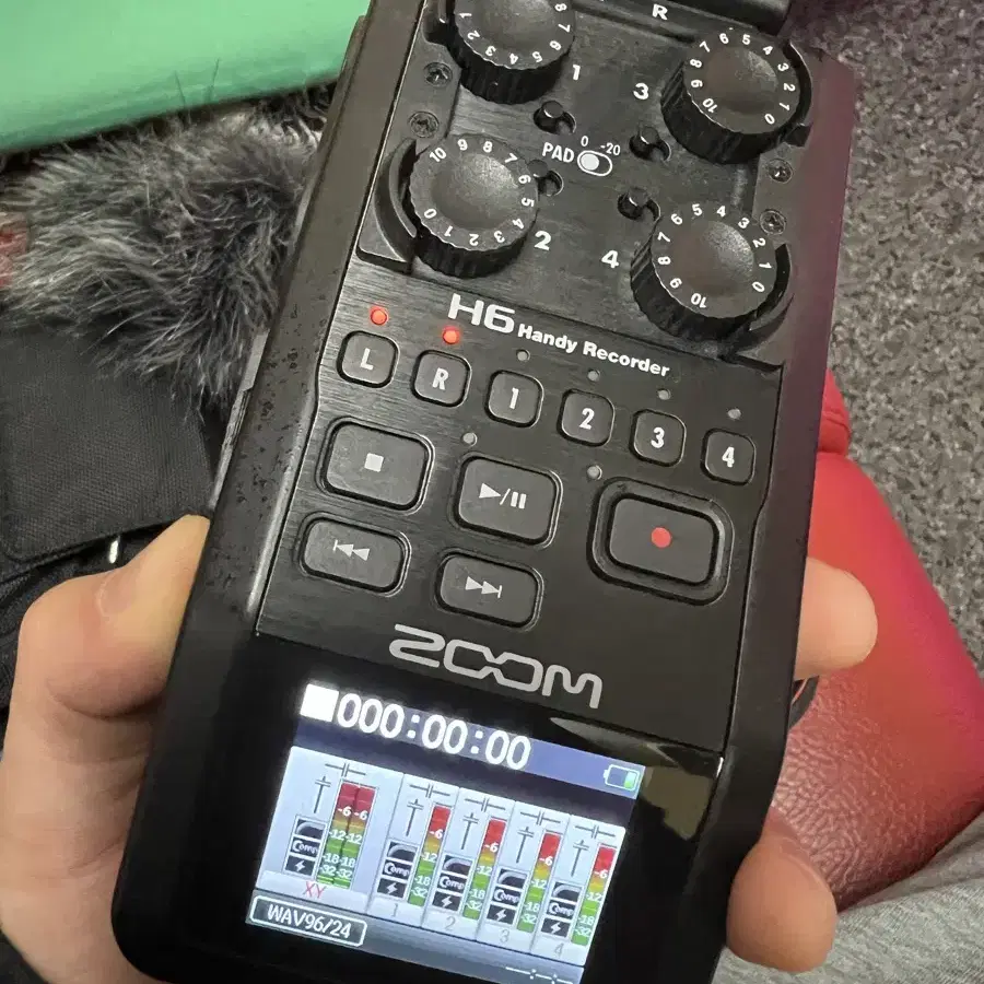 Zoom h6 줌 h6  핸디 레코더