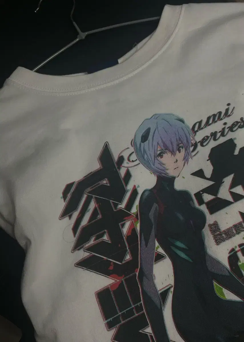 (Ration) Cosmic Evangelion lay T-shirt