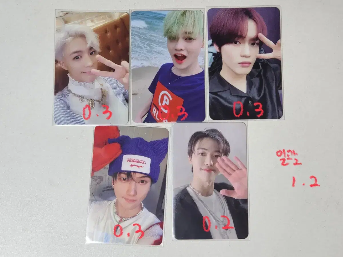 nct dream photocard jaemin jeno chenle jisung