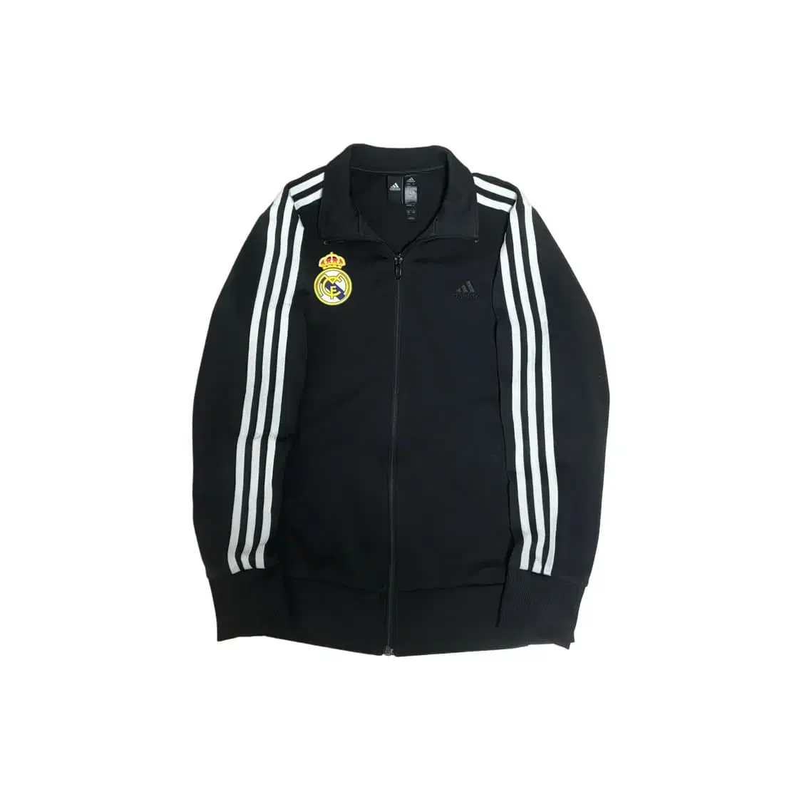 Adidas Real Madrid Custom Jersey Soccer Track Top Black Black White